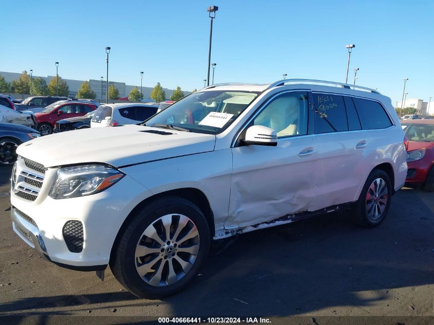 2018 Mercedes-Benz Gls 450 4Matic VIN: 4JGDF6EE0JB009063 Lot: 40666441