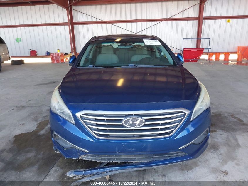 2016 Hyundai Sonata Se VIN: 5NPE24AF5GH306716 Lot: 40666445