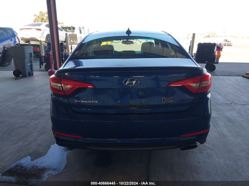 2016 Hyundai Sonata Se VIN: 5NPE24AF5GH306716 Lot: 40666445