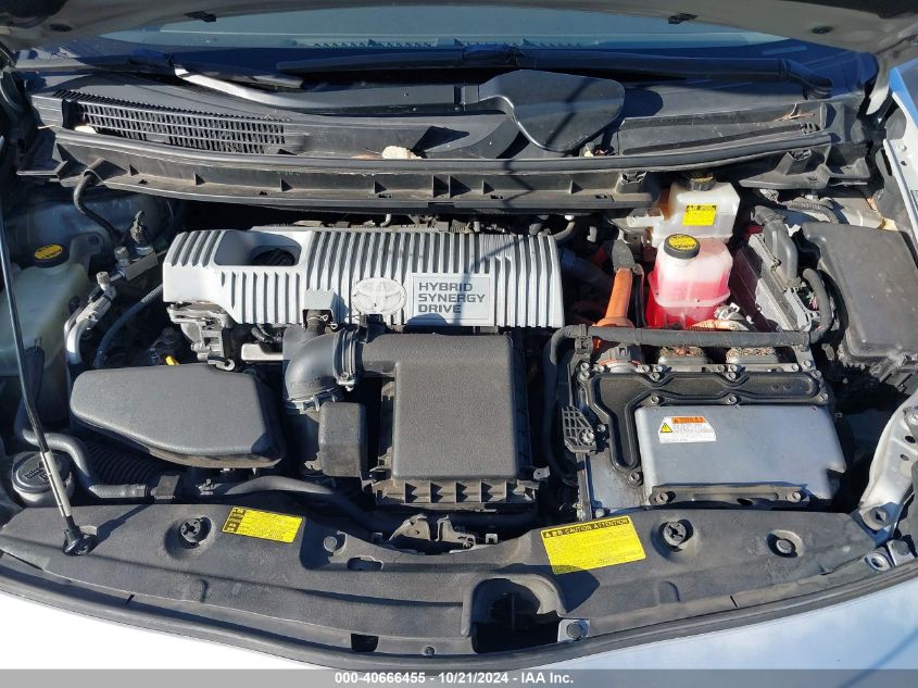 2010 Toyota Prius Iv VIN: JTDKN3DU8A0037453 Lot: 40666455