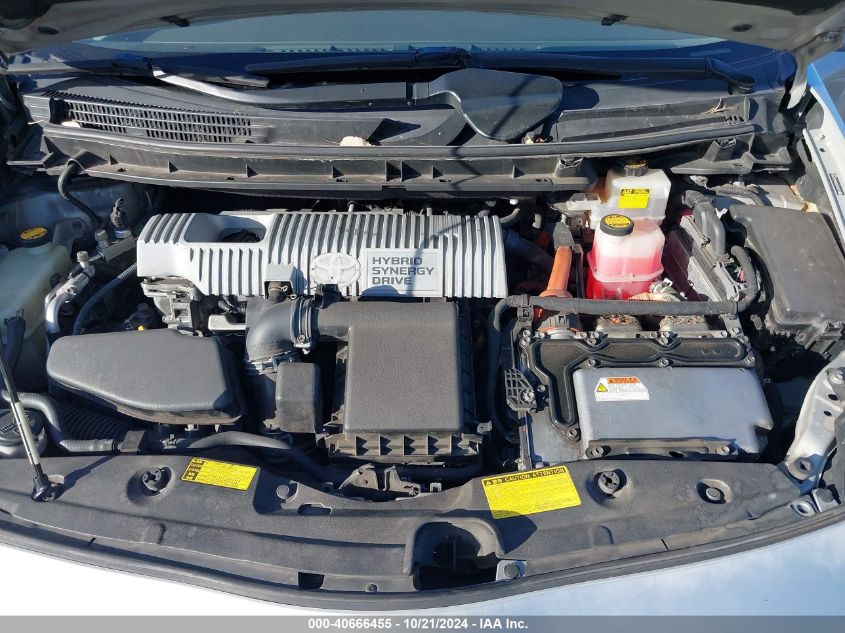 2010 Toyota Prius Iv VIN: JTDKN3DU8A0037453 Lot: 40666455