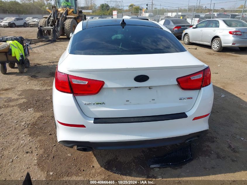 2014 Kia Optima Ex VIN: 5XXGN4A74EG305526 Lot: 40666465