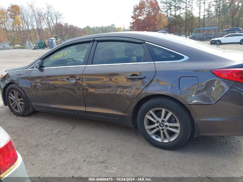 2016 Hyundai Sonata Se VIN: 5NPE24AF9GH315483 Lot: 40666470