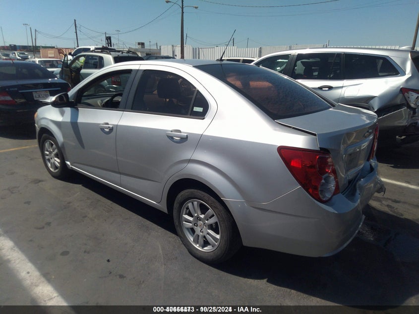 2012 Chevrolet Sonic Cv1 silver null null KL1JJ5AE7CB032162 photo #4