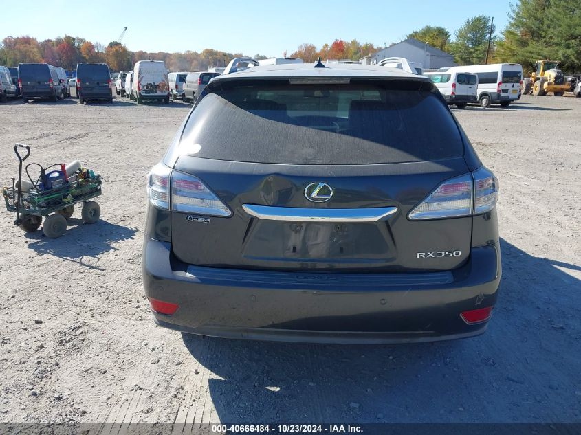 2011 Lexus Rx 350 VIN: 2T2BK1BA9BC117420 Lot: 40666484