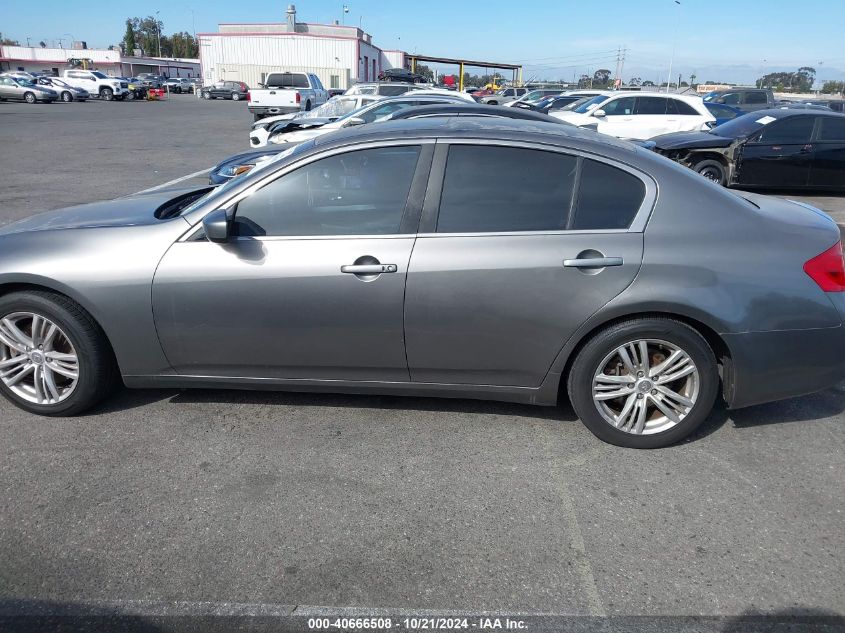 2013 Infiniti G37 Journey VIN: JN1CV6AP3DM715255 Lot: 40666508