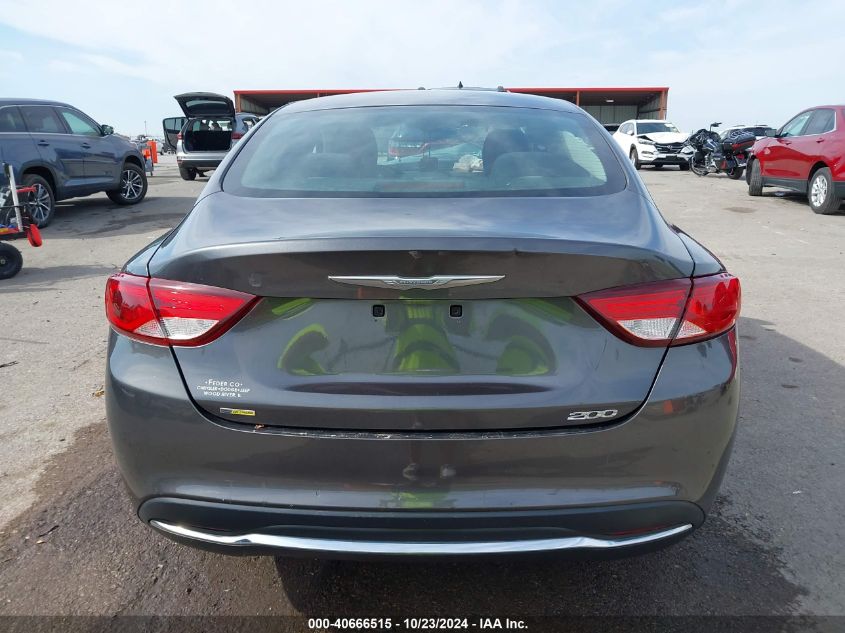 2015 Chrysler 200 Limited VIN: 1C3CCCAB8FN707904 Lot: 40666515