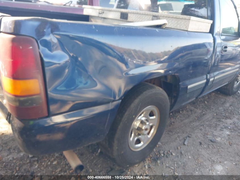 2001 Chevrolet Silverado 1500 VIN: 1GCEC14V41Z130255 Lot: 40666558