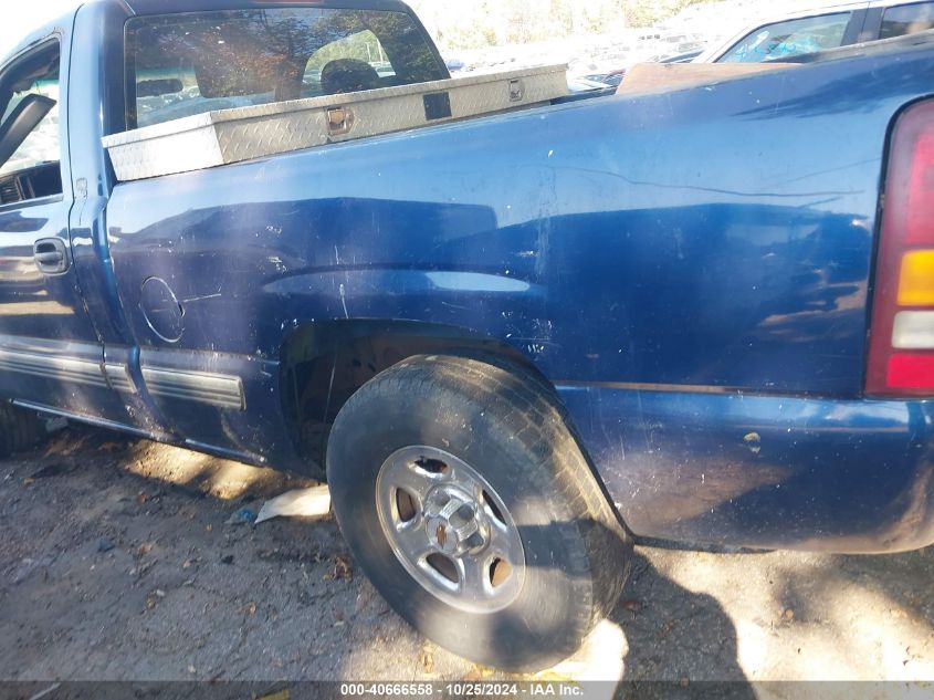 2001 Chevrolet Silverado 1500 VIN: 1GCEC14V41Z130255 Lot: 40666558