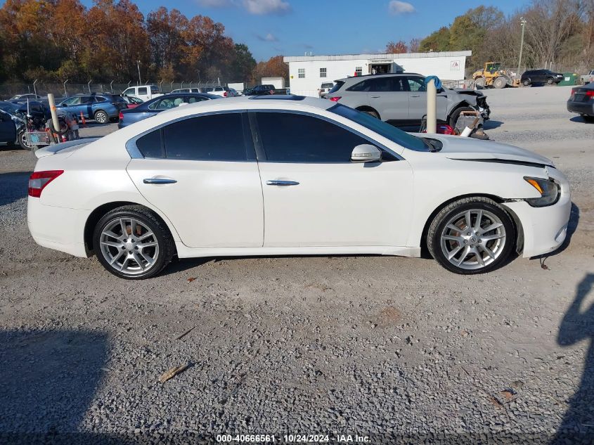 2010 Nissan Maxima 3.5 Sv VIN: 1N4AA5APXAC849861 Lot: 40666561