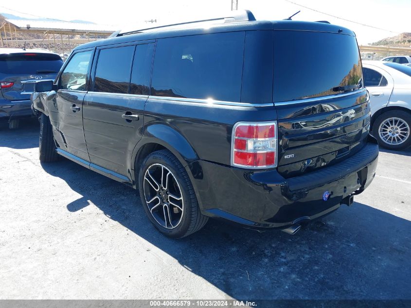 VIN 2FMGK5C89EBD42345 2014 Ford Flex, Sel no.3