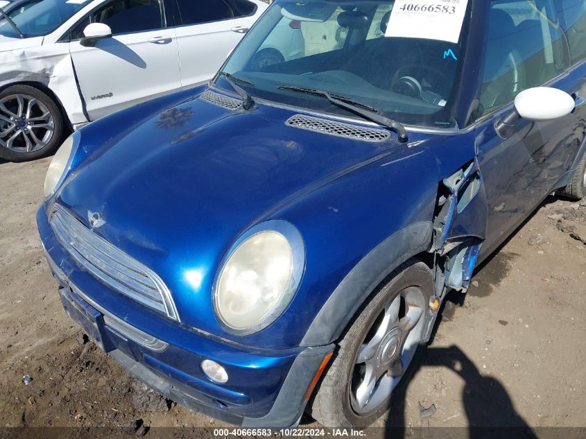 2003 Mini Cooper VIN: WMWRC33403TE19404 Lot: 40666583