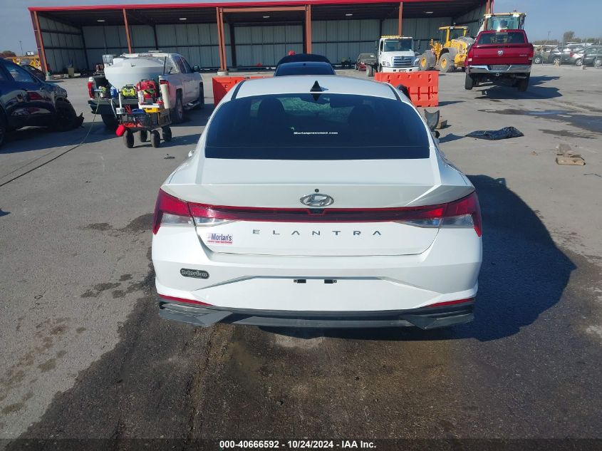 2021 Hyundai Elantra Sel VIN: 5NPLM4AGXMH007762 Lot: 40666592