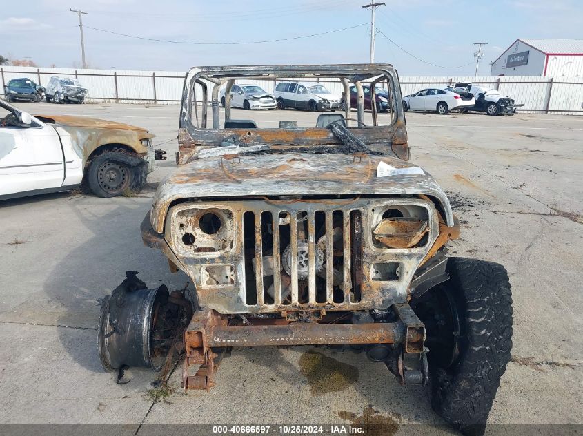 1995 Jeep Wrangler / Yj Se VIN: 1J4FY29SXSP266648 Lot: 40666597