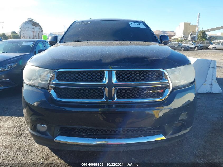 2013 Dodge Durango Sxt VIN: 1C4RDJAG9DC691076 Lot: 40666605