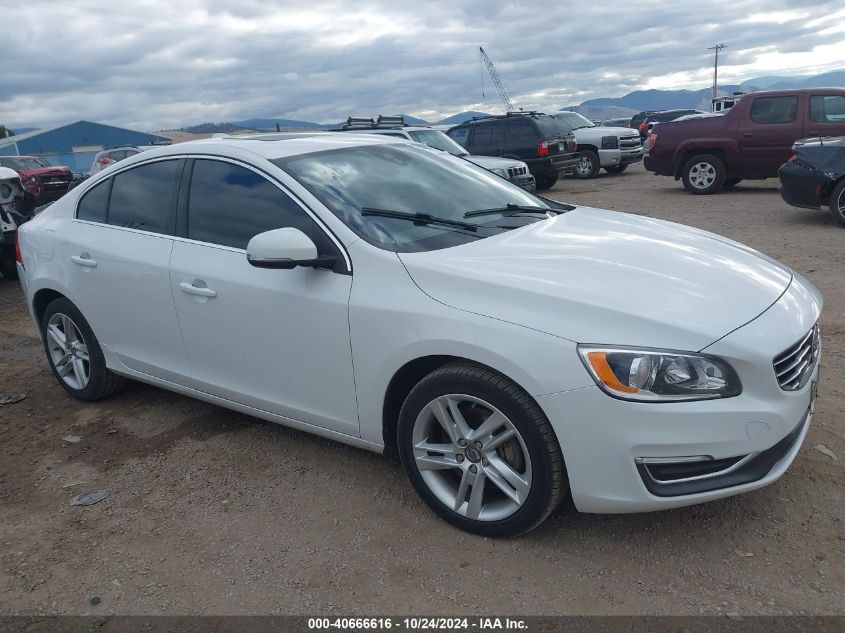 VIN YV1612TB8F1307266 2015 Volvo S60, T5 Premier no.1