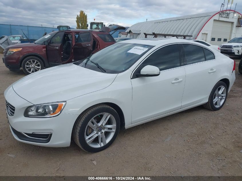 VIN YV1612TB8F1307266 2015 Volvo S60, T5 Premier no.2