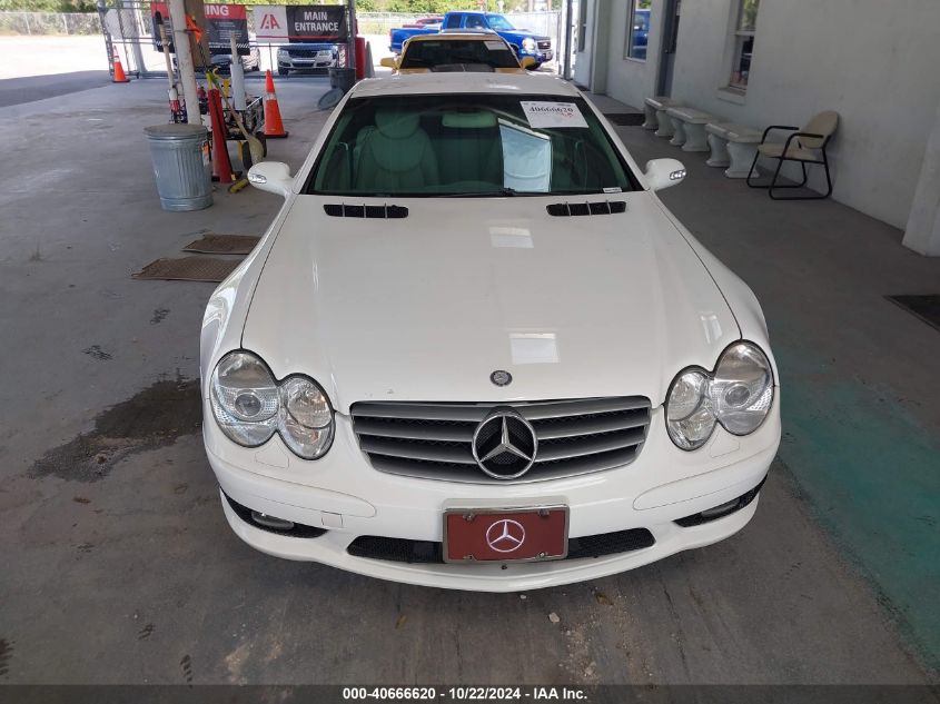 2003 Mercedes-Benz Sl 500 VIN: WDBSK75F03F036943 Lot: 40666620