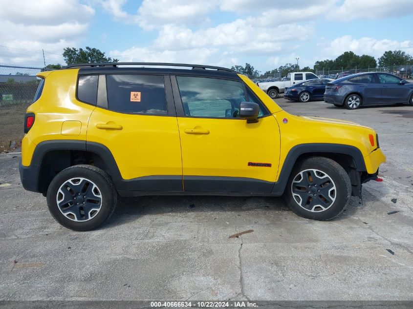 2016 Jeep Renegade Trailhawk VIN: ZACCJBCT8GPD66501 Lot: 40666634