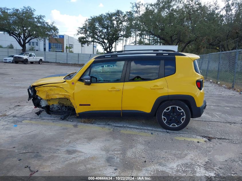 2016 Jeep Renegade Trailhawk VIN: ZACCJBCT8GPD66501 Lot: 40666634