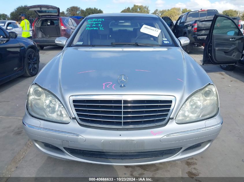 2004 Mercedes-Benz S 430 VIN: WDBNG70J34A399150 Lot: 40666633