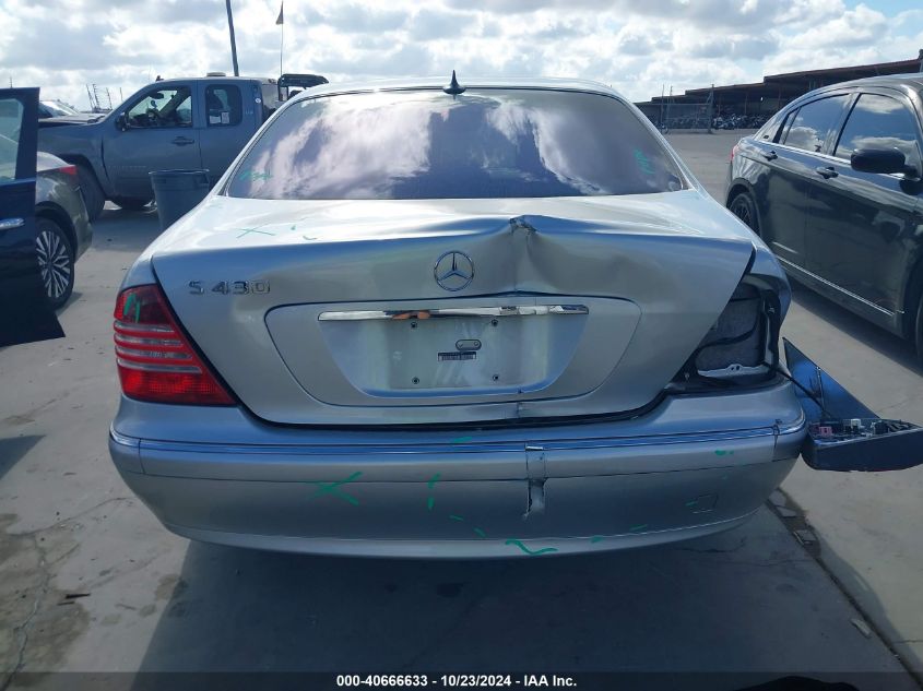 2004 Mercedes-Benz S 430 VIN: WDBNG70J34A399150 Lot: 40666633