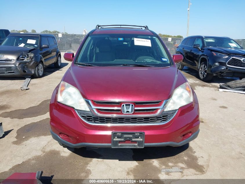 2010 Honda Cr-V Ex-L VIN: 5J6RE3H76AL007234 Lot: 40666635