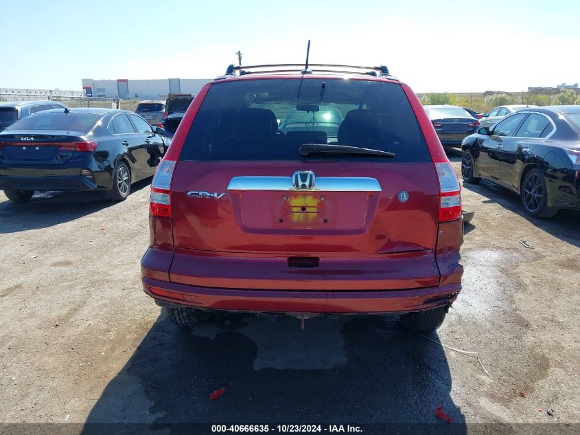 2010 Honda Cr-V Ex-L VIN: 5J6RE3H76AL007234 Lot: 40666635