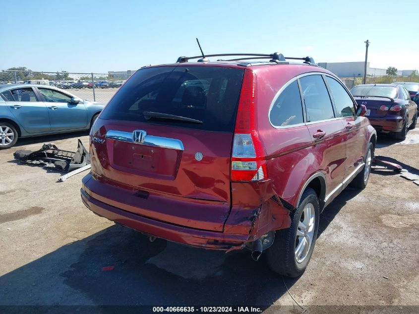 2010 Honda Cr-V Ex-L VIN: 5J6RE3H76AL007234 Lot: 40666635