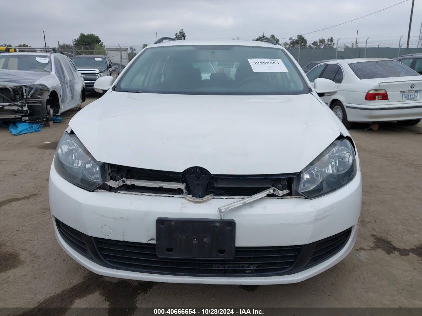 2014 Volkswagen Jetta Sportwagen 2.5L S/2.5L Se VIN: 3VWPP7AJ7EM604656 Lot: 40666654