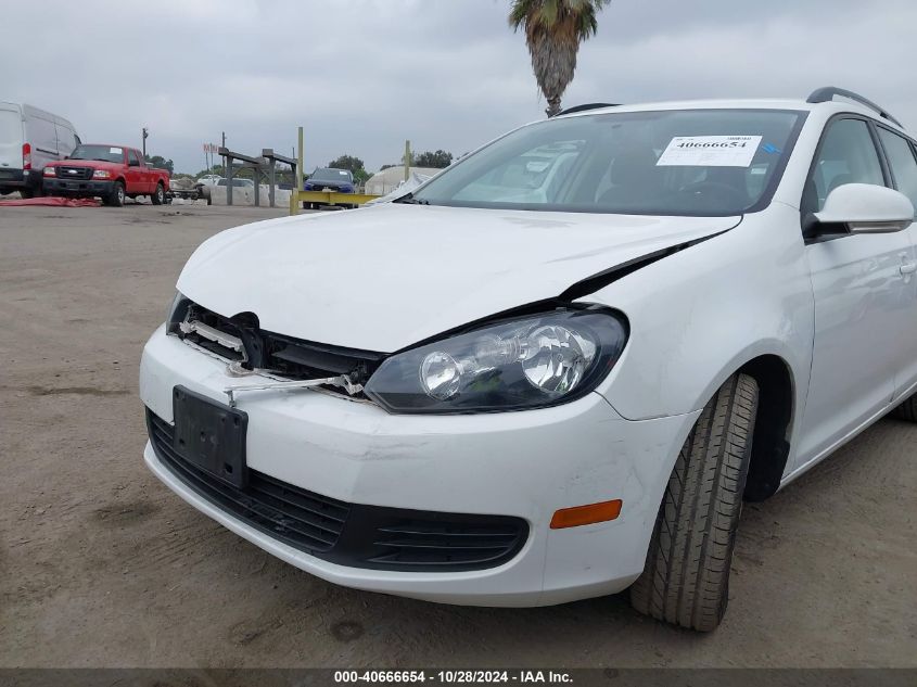 2014 Volkswagen Jetta Sportwagen 2.5L S/2.5L Se VIN: 3VWPP7AJ7EM604656 Lot: 40666654