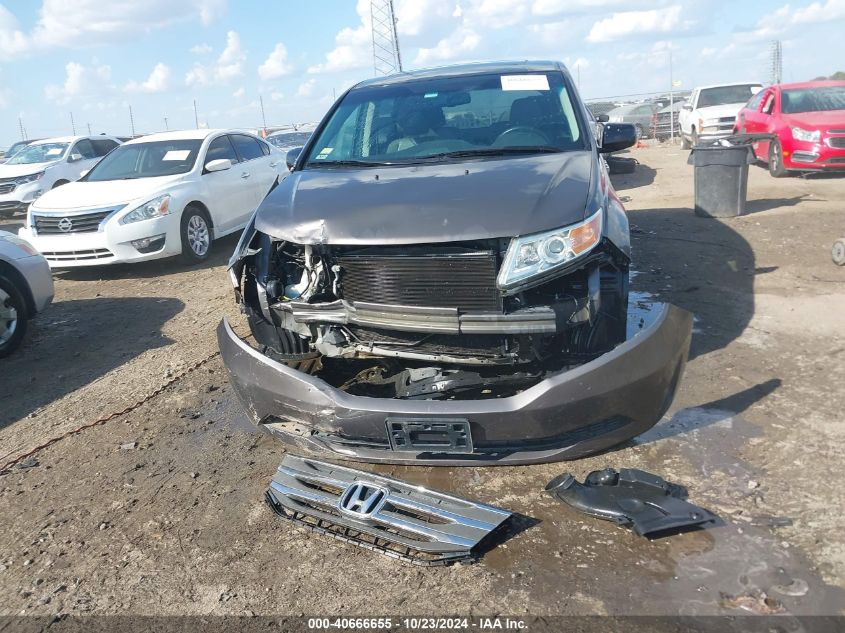 2011 Honda Odyssey Ex-L VIN: 5FNRL5H64BB053468 Lot: 40666655