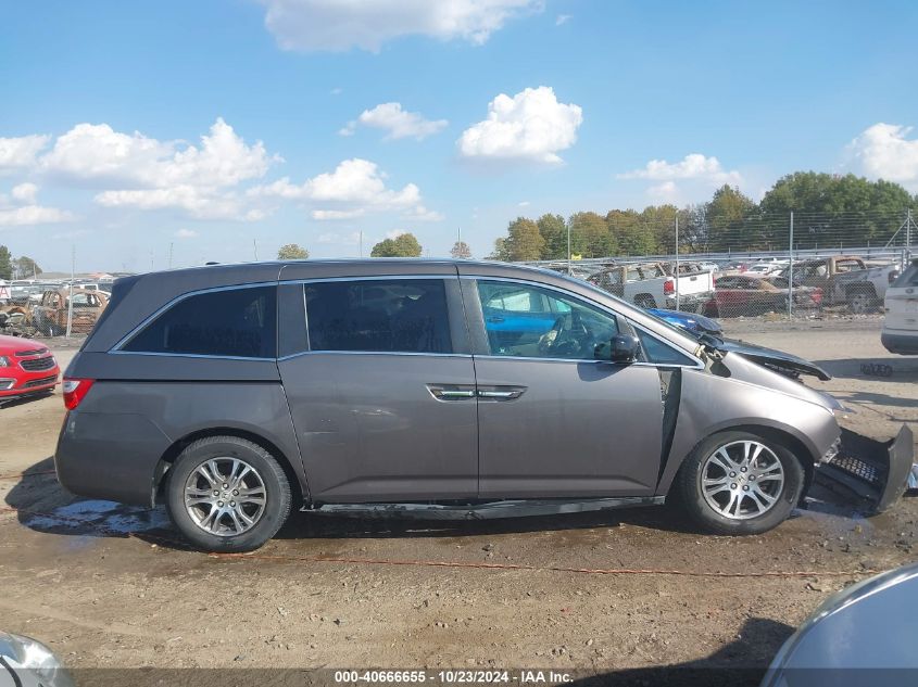 2011 Honda Odyssey Ex-L VIN: 5FNRL5H64BB053468 Lot: 40666655