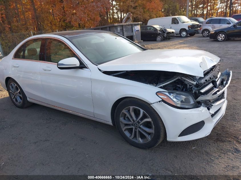 VIN 55SWF4JB8HU226668 2017 Mercedes-Benz C 300, Lux... no.1