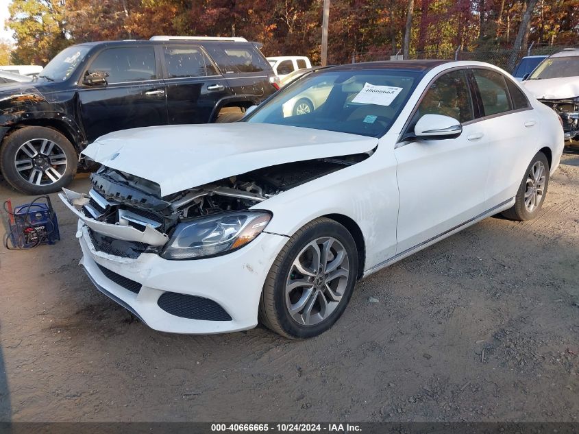 VIN 55SWF4JB8HU226668 2017 Mercedes-Benz C 300, Lux... no.2