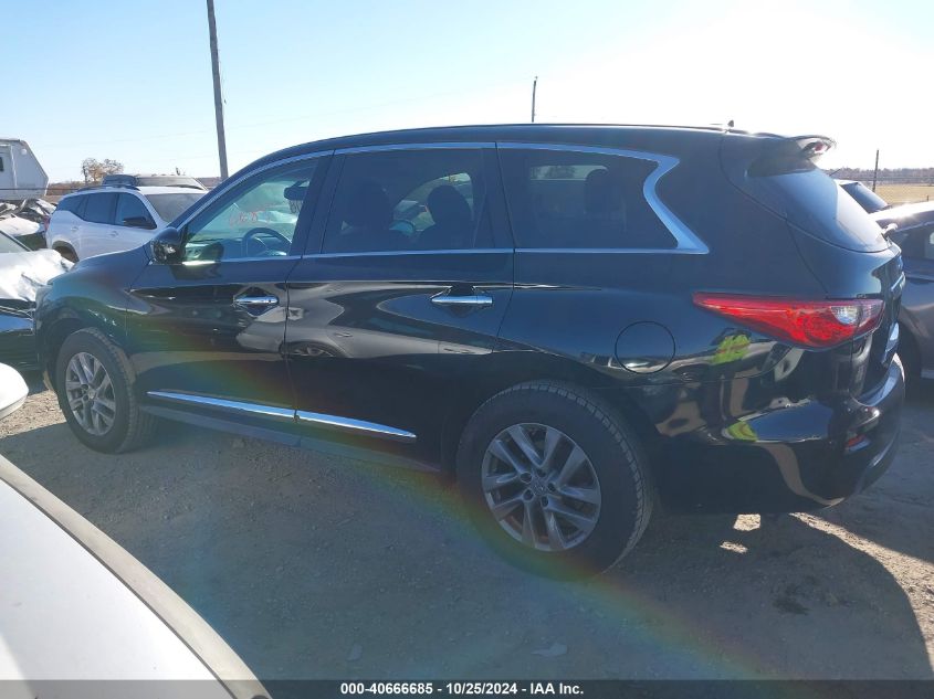 2013 Infiniti Jx35 VIN: 5N1AL0MM0DC325465 Lot: 40666685