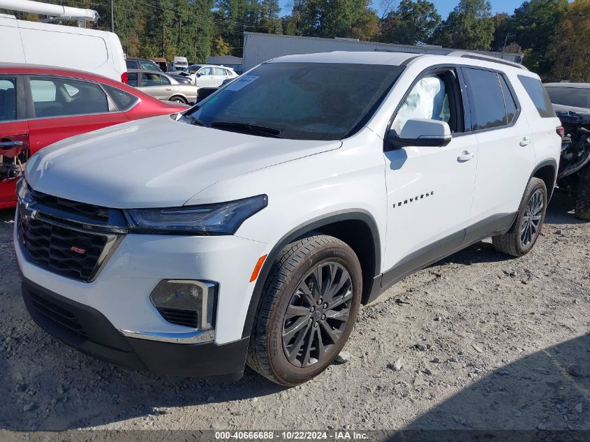 2023 Chevrolet Traverse Fwd Rs VIN: 1GNERJKWXPJ253633 Lot: 40666688