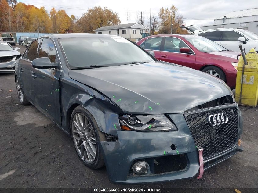 2011 Audi A4 2.0T Premium VIN: WAUFFAFL4BN049463 Lot: 40666689