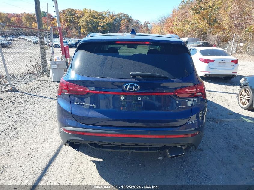 2022 Hyundai Santa Fe Se VIN: 5NMS1DAJ5NH437424 Lot: 40666731