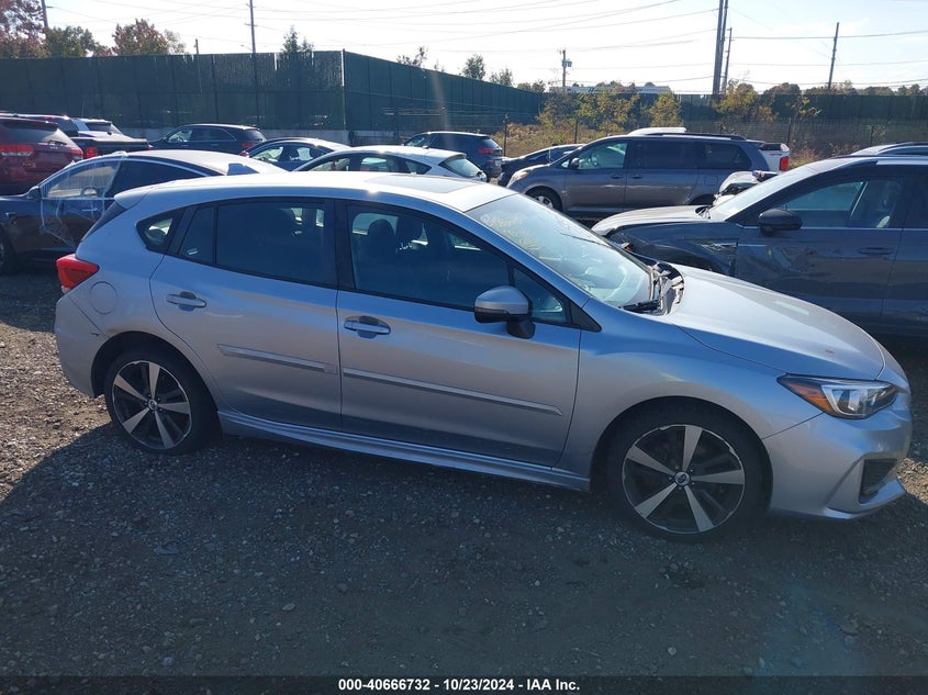 2017 Subaru Impreza 2.0I Sport VIN: 4S3GTAM69H3740814 Lot: 40666732