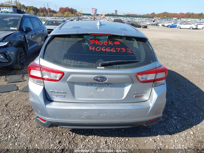 2017 Subaru Impreza 2.0I Sport VIN: 4S3GTAM69H3740814 Lot: 40666732