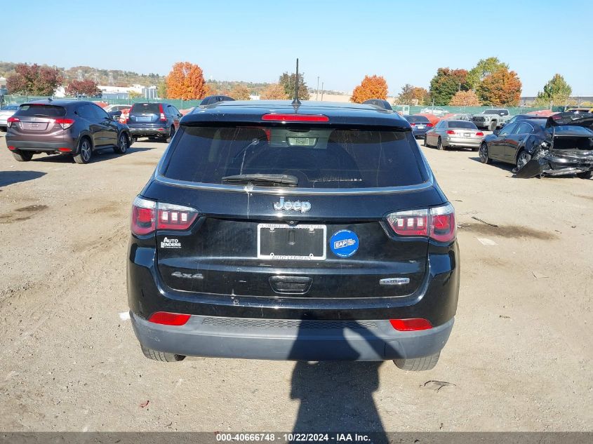 2018 Jeep Compass Latitude 4X4 VIN: 3C4NJDBB9JT178809 Lot: 40666748