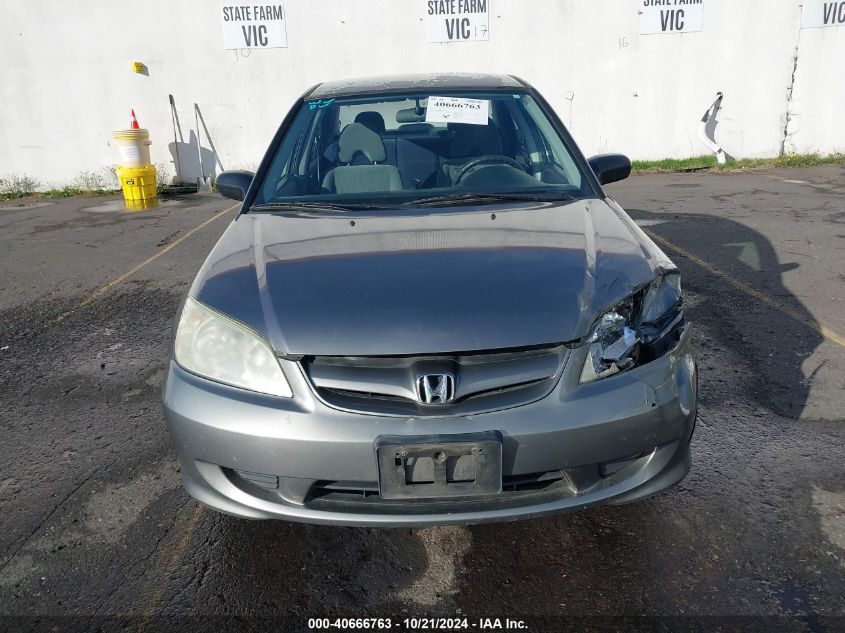 2004 Honda Civic Lx VIN: 2HGES16524H530031 Lot: 40666763