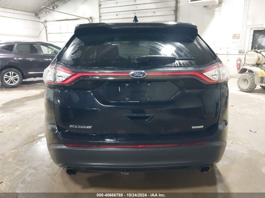 2017 Ford Edge Se VIN: 2FMPK3G96HBC42313 Lot: 40666769