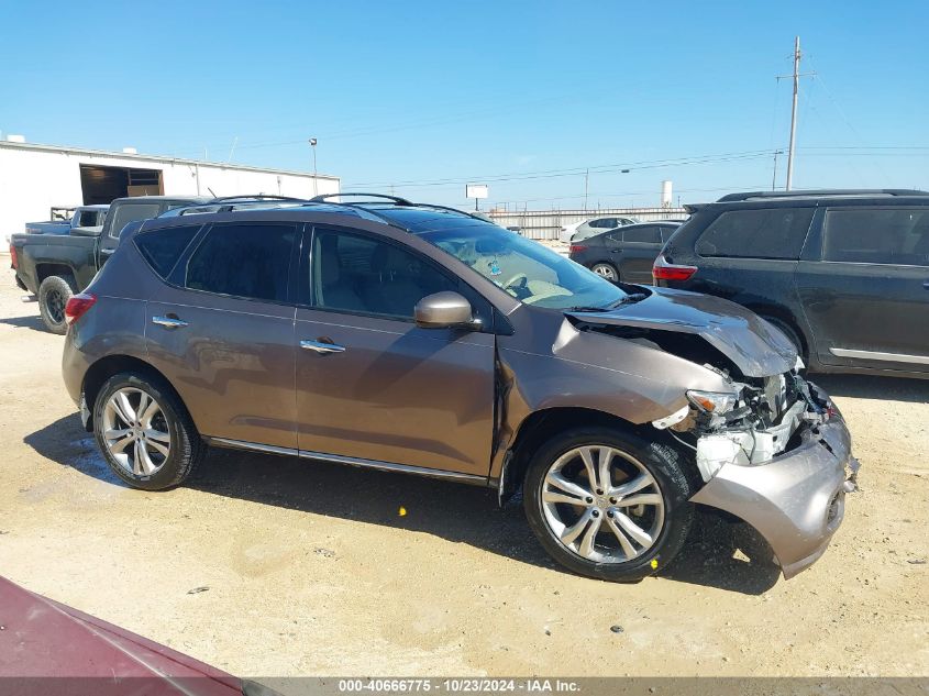 2011 Nissan Murano Le VIN: JN8AZ1MU4BW061580 Lot: 40666775