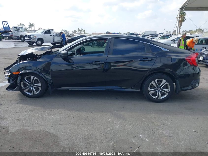 2016 Honda Civic Lx VIN: 2HGFC2F6XGH504166 Lot: 40666795