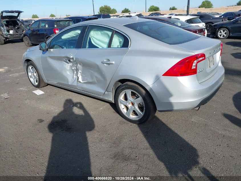 2012 Volvo S60 T5 VIN: YV1622FS9C2034384 Lot: 40666820