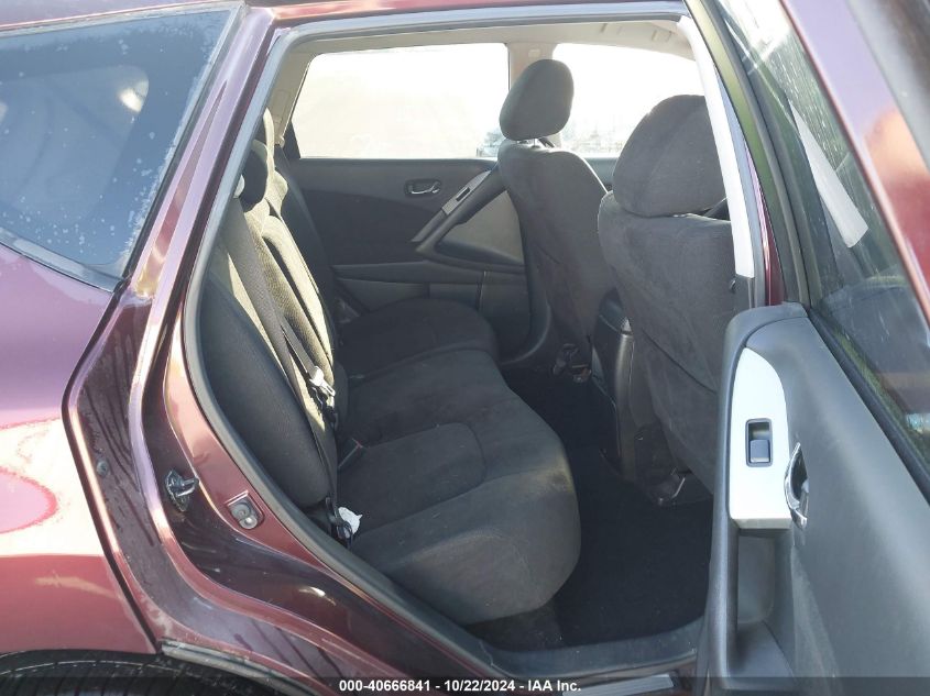 2013 Nissan Murano Sv VIN: JN8AZ1MW6DW308229 Lot: 40666841