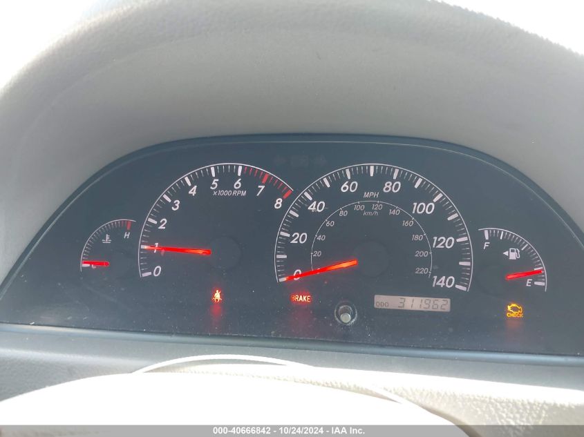 2005 Toyota Camry Std VIN: JTDBE32K450316017 Lot: 40666842