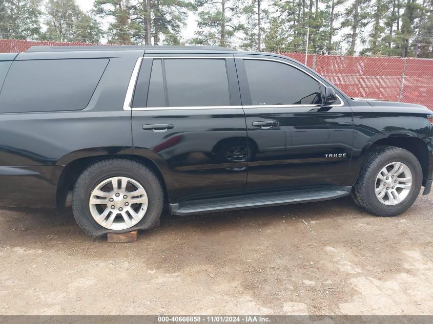 2019 Chevrolet Tahoe Ls VIN: 1GNSCAKC2KR348403 Lot: 40666858